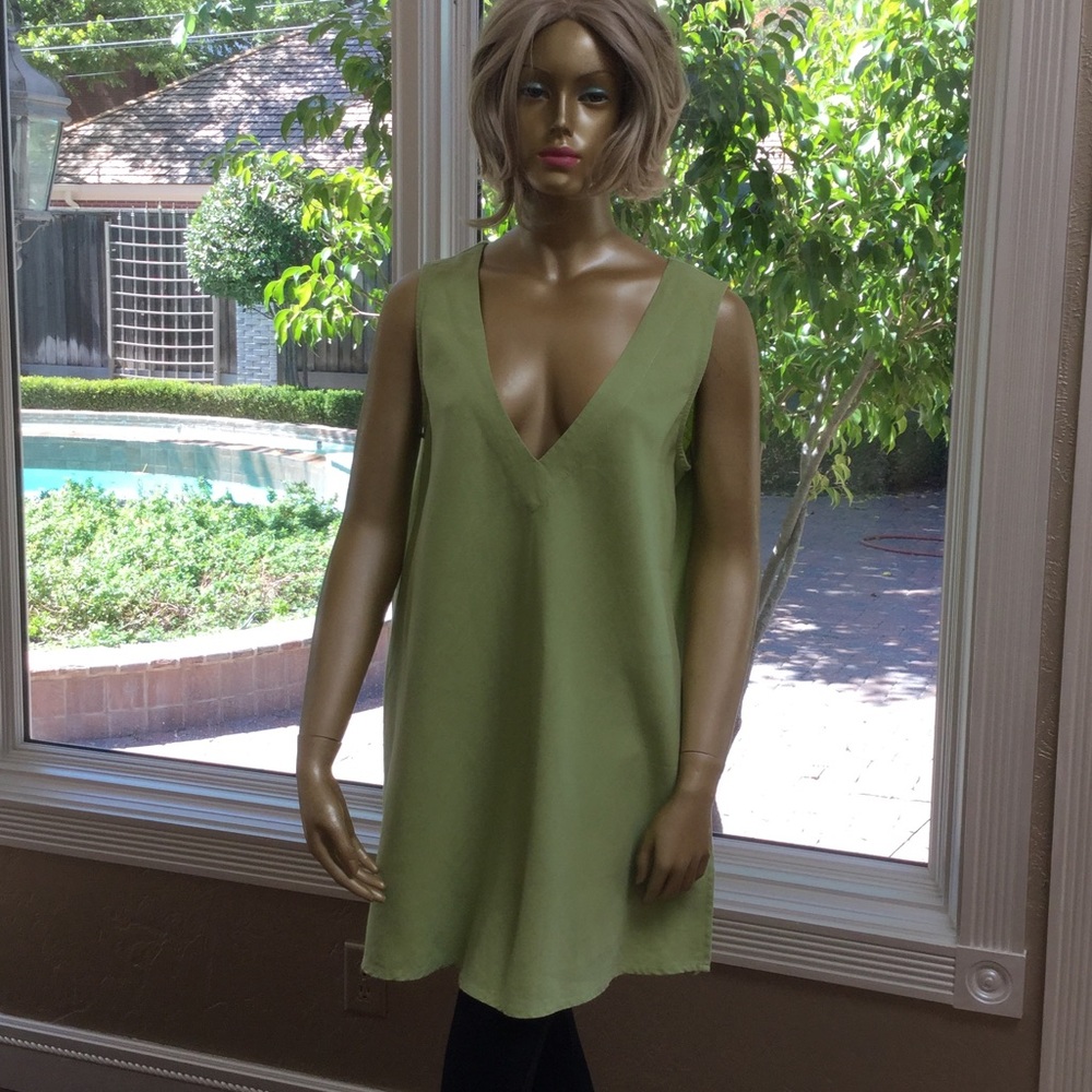 Green dress