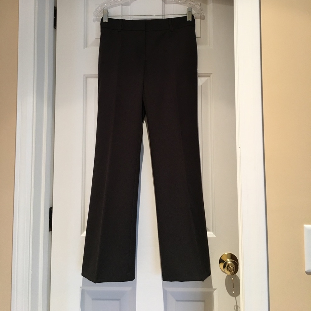 J. Crew brown suit jacket and pants size 0P