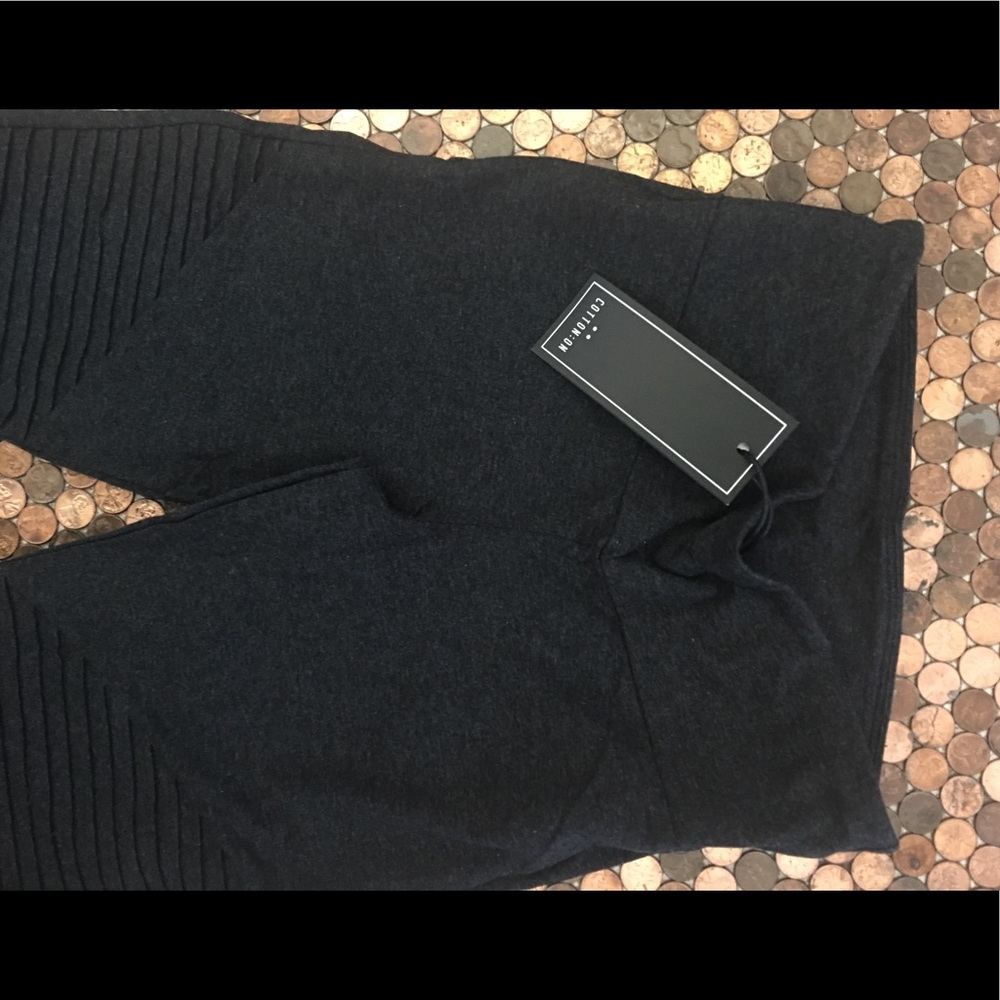 NWT charcoal leggings