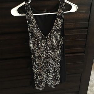 Express ruched tank top