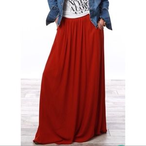 🔸SOLD🔸Fall Pocket Skirt