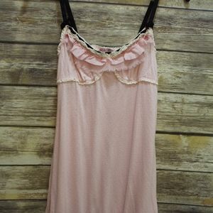 Juicy Couture pink ruffle nightgown