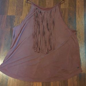 Fringe tank top