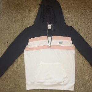 Victoria secret PINK half zip hoodie