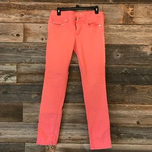 American Eagle Outfitters Coral Jeans