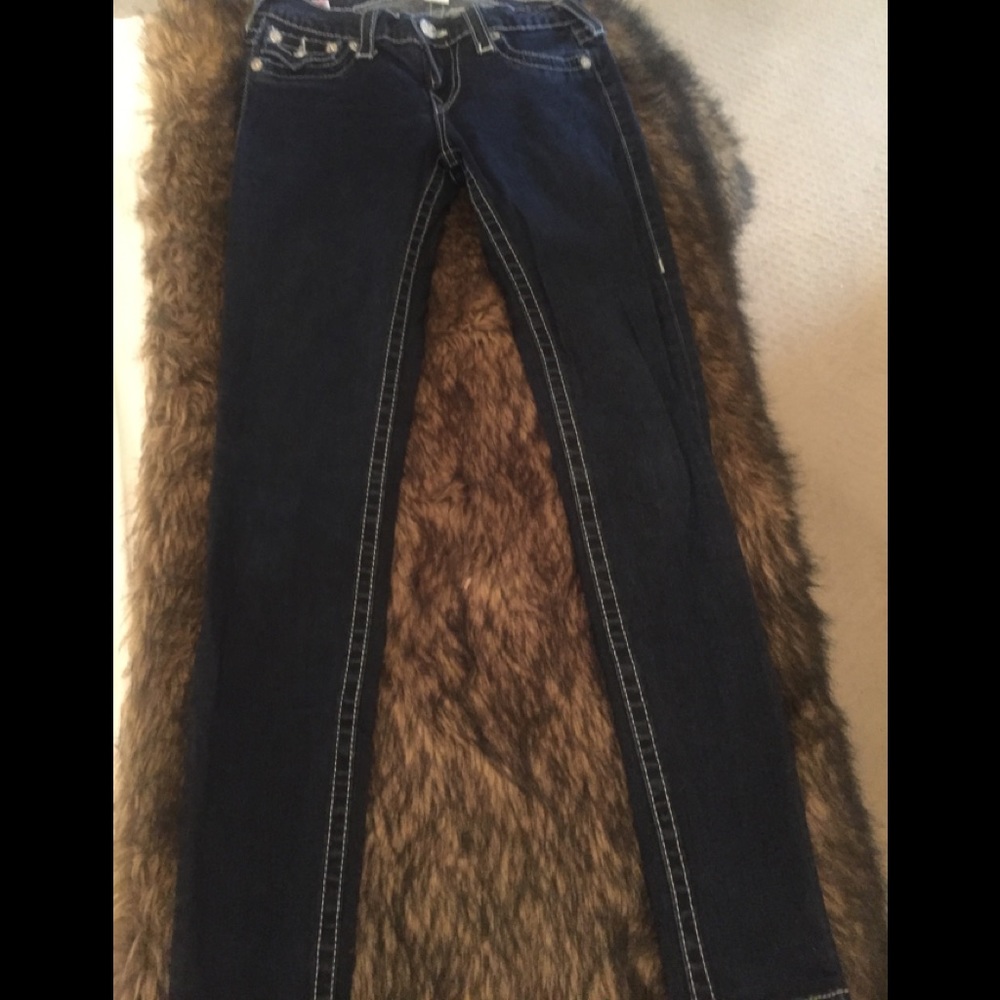 True Religion "Misty" Size 27 Skinny Jeans