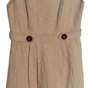 Shoshanna Empire Waist Sleeveless Dress