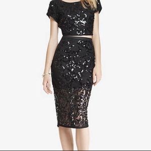 Express sequince pencil skirt