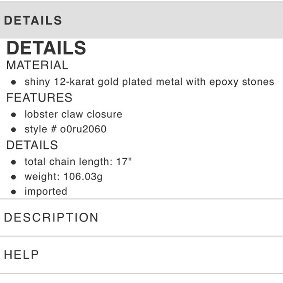 NWT Kate Spade pink stone bib necklace - Picture 3 of 5