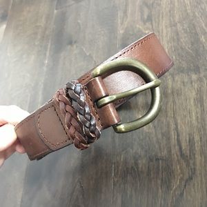 Abercrombie &a Fitch leather belt