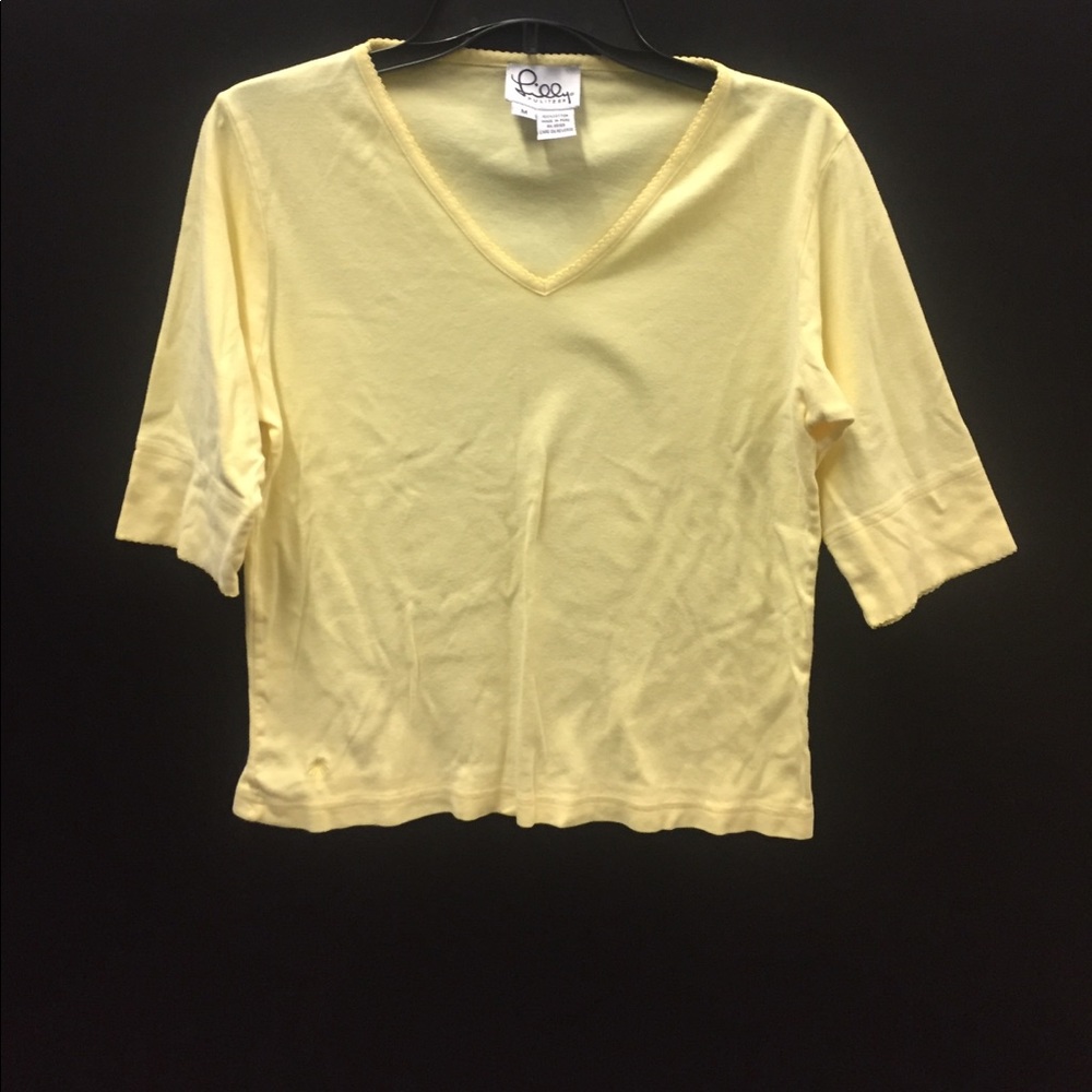 Yellow Medium Lilly Pulitzer 100% Cotton Shirt.