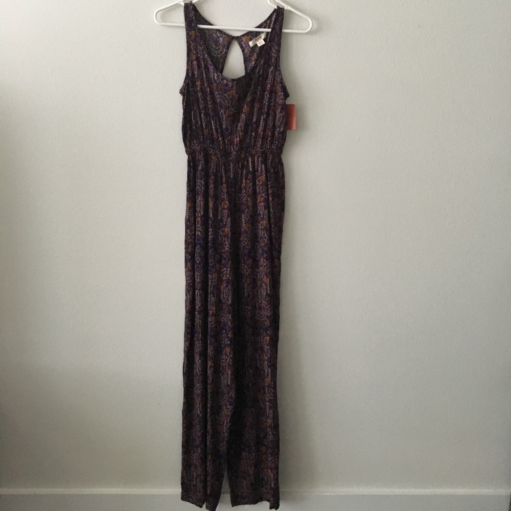 Open back jumpsuit