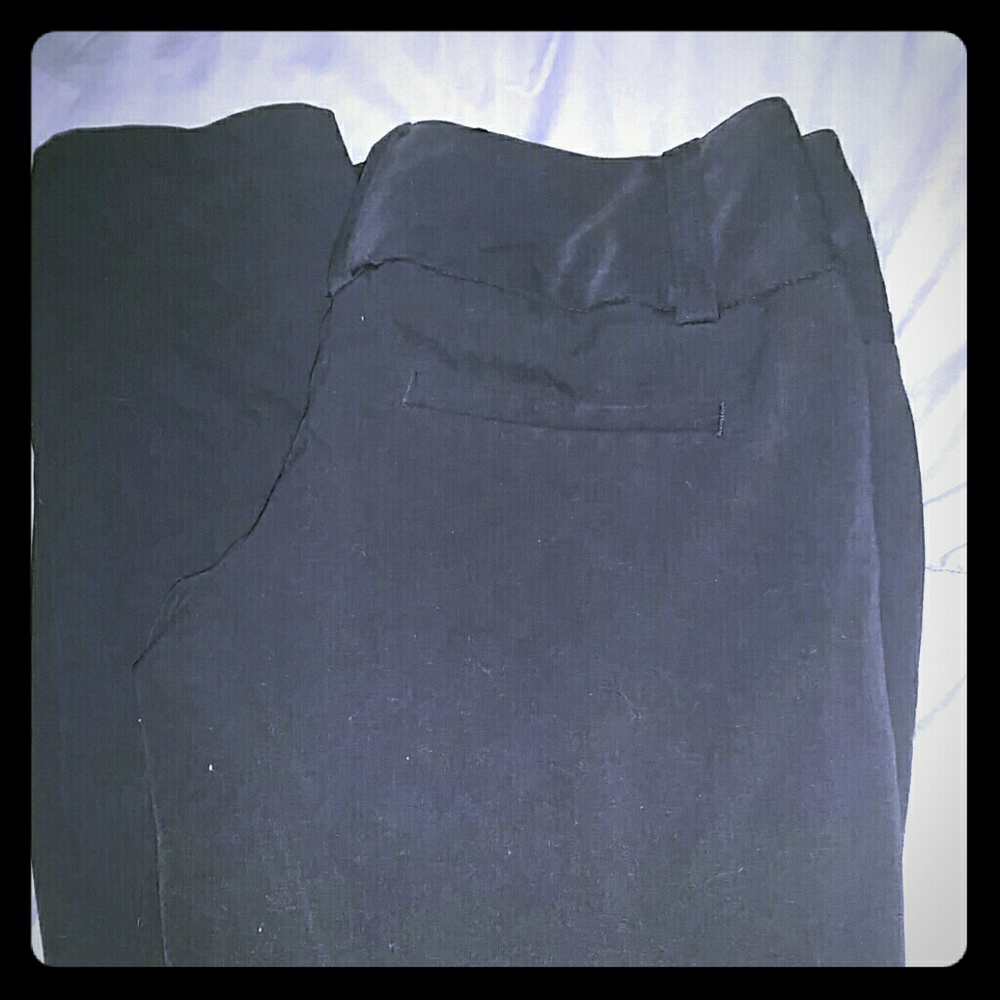 Black dress pants