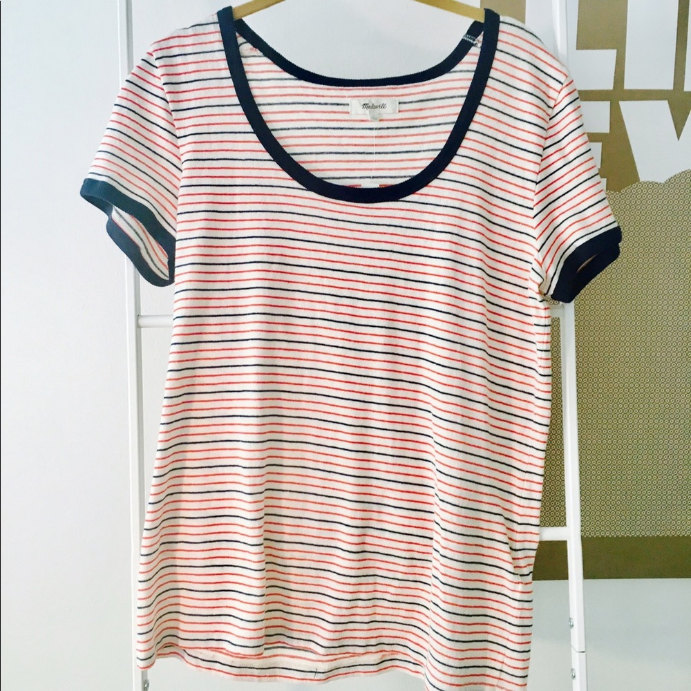 Madewell NWT striped tee