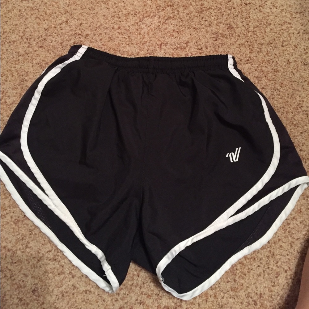 Black Varsity Shorts