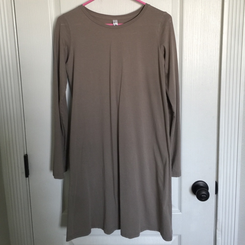 American apparel t shirt dress