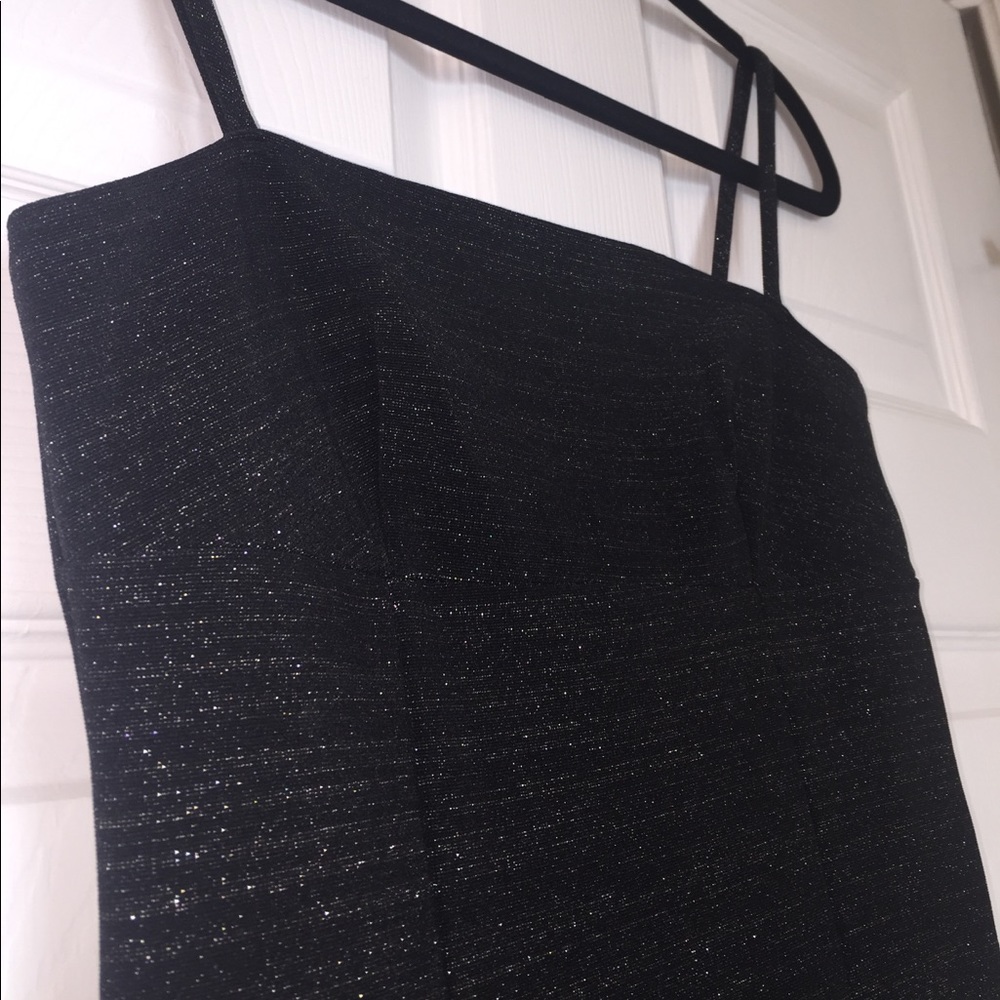 XOXO Black & Silver Dress