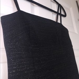 XOXO Black & Silver Dress