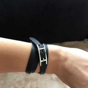 Hermes leather bracelet Hermes leather bracelet