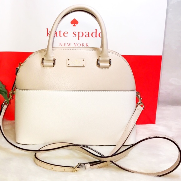 kate spade Handbags - KATE SPADE GROVE ST CARLI CEMENT/PUMICE