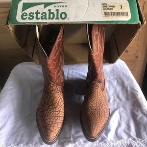 Brown Cowboy/Cowgirl/Western Boots