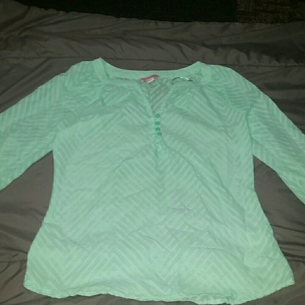 Teal Blouse