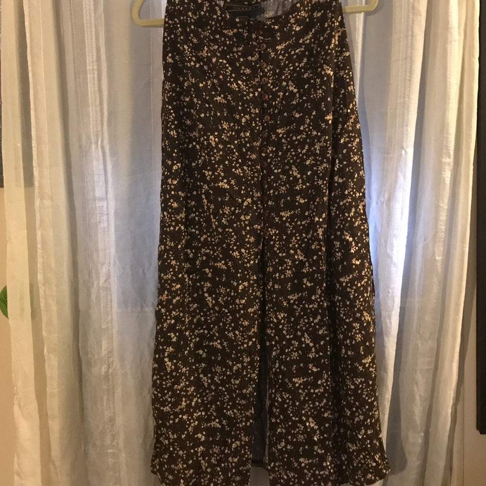 Vintage EXPRESS Long Floral Skirt