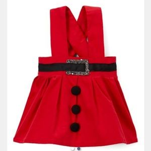 Toddler girls red holiday jumper Toddler girls red holiday jumper