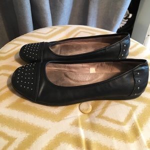 Merona Maegan Studded Black Flats