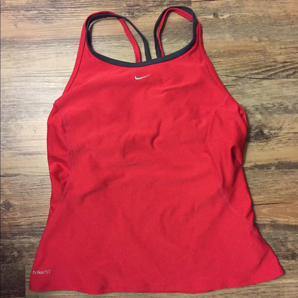 Women's Nike Fit Dry Tank Top Athletic Sz M