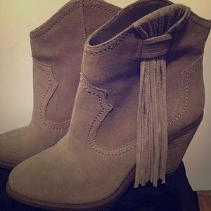 Jessica Simpson Fringe Booties