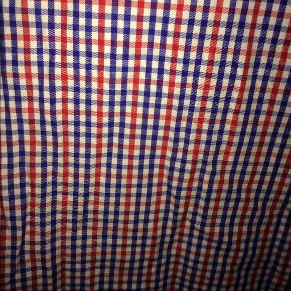 Tommy Hilfiger red and blue button down - Picture 2 of 3
