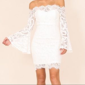 White Lace Dress