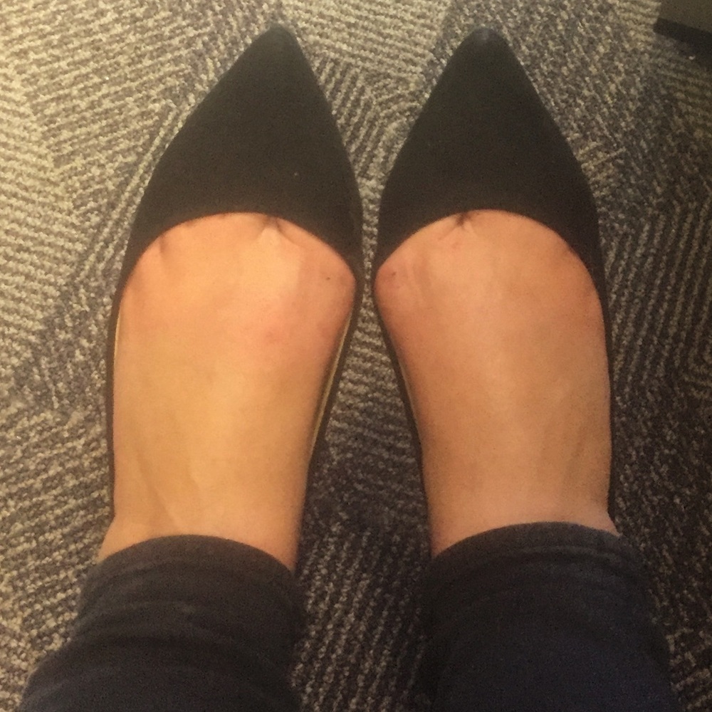 Pointed Toe Flats - Picture 3 of 3