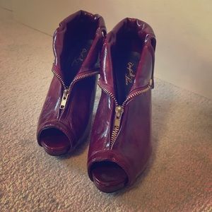 Red Heel with Gold Hardware from Aldo