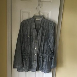 Chicos light weight jacket/shirt