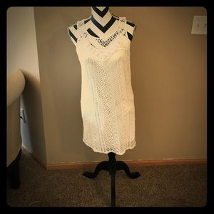 White target dress