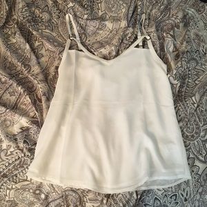 NWOT Bright white tank
