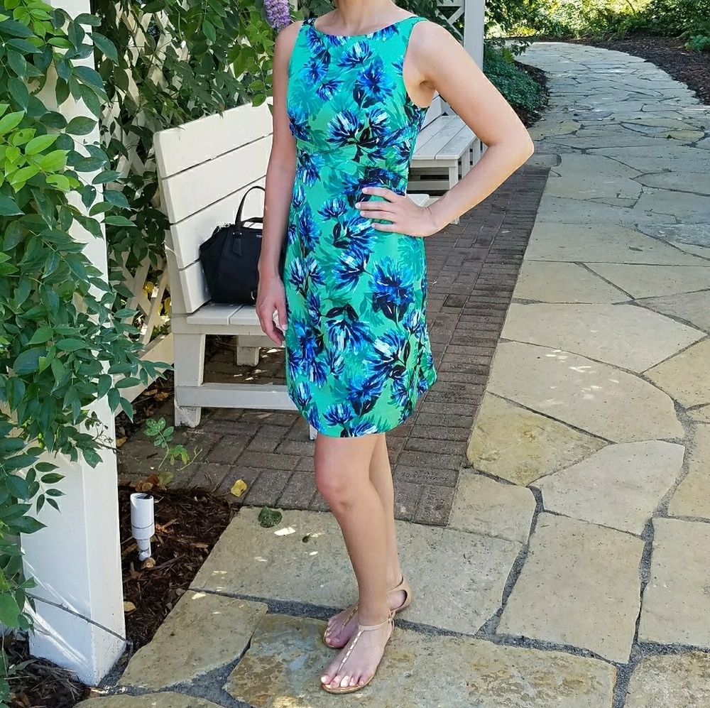 Banana Republic floral dress