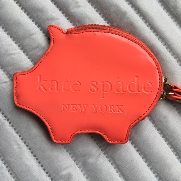 Kate Spade Pig Coin Purse - Picture 2 of 5