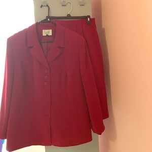 LeSuit Brand 2-pc Business Suit w/ Jacket & Skirt