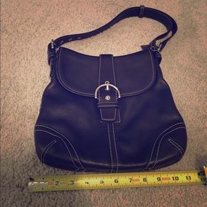 Black VGUC Coach shoulder bag