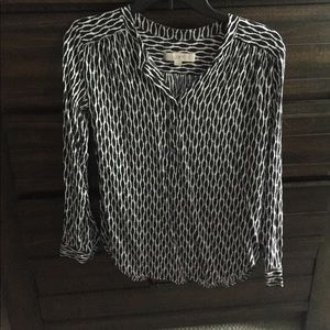 Loft 4 button dress shirt