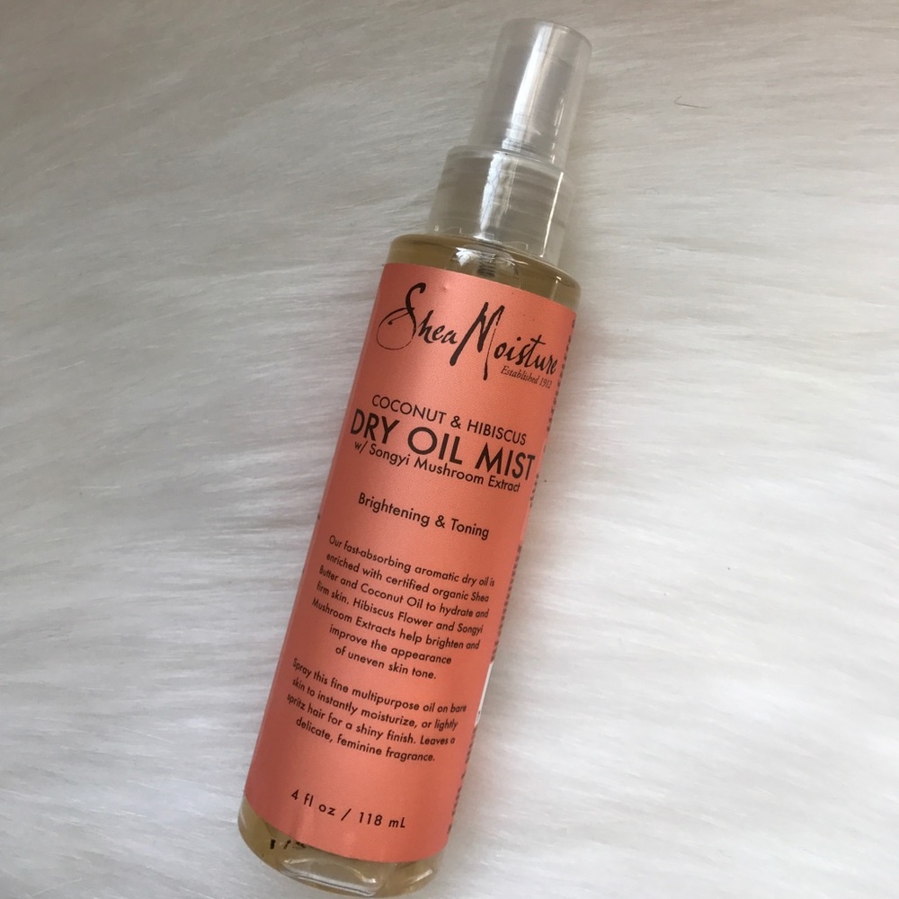 She's moisture dry oil mist