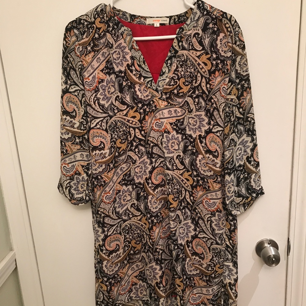 Paisley dress