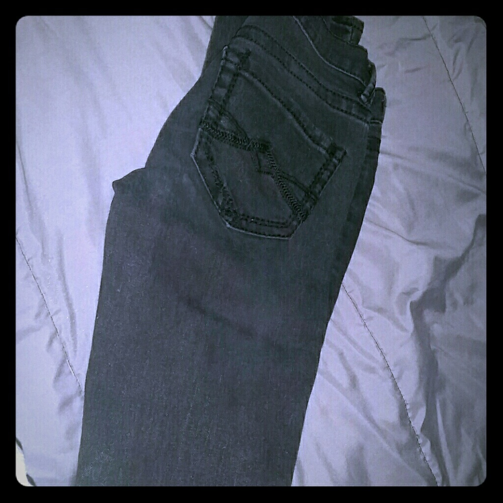 Black skinny jeans