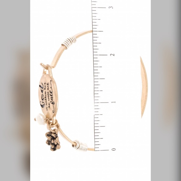God is within her Bracelet - Picture 2 of 2