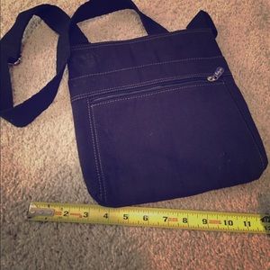 31 black side purse.  VGUC