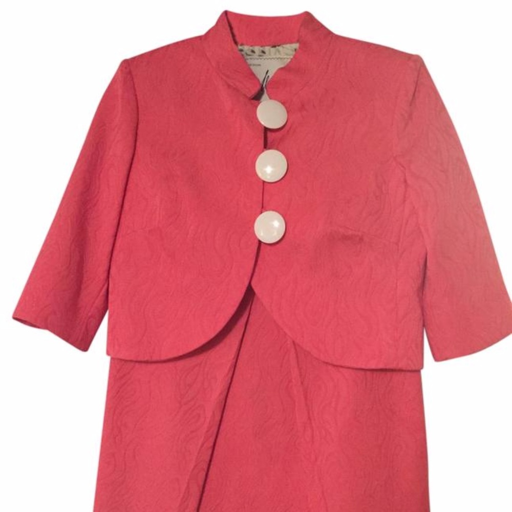 Milly Strapless Bow Dress and Jacket