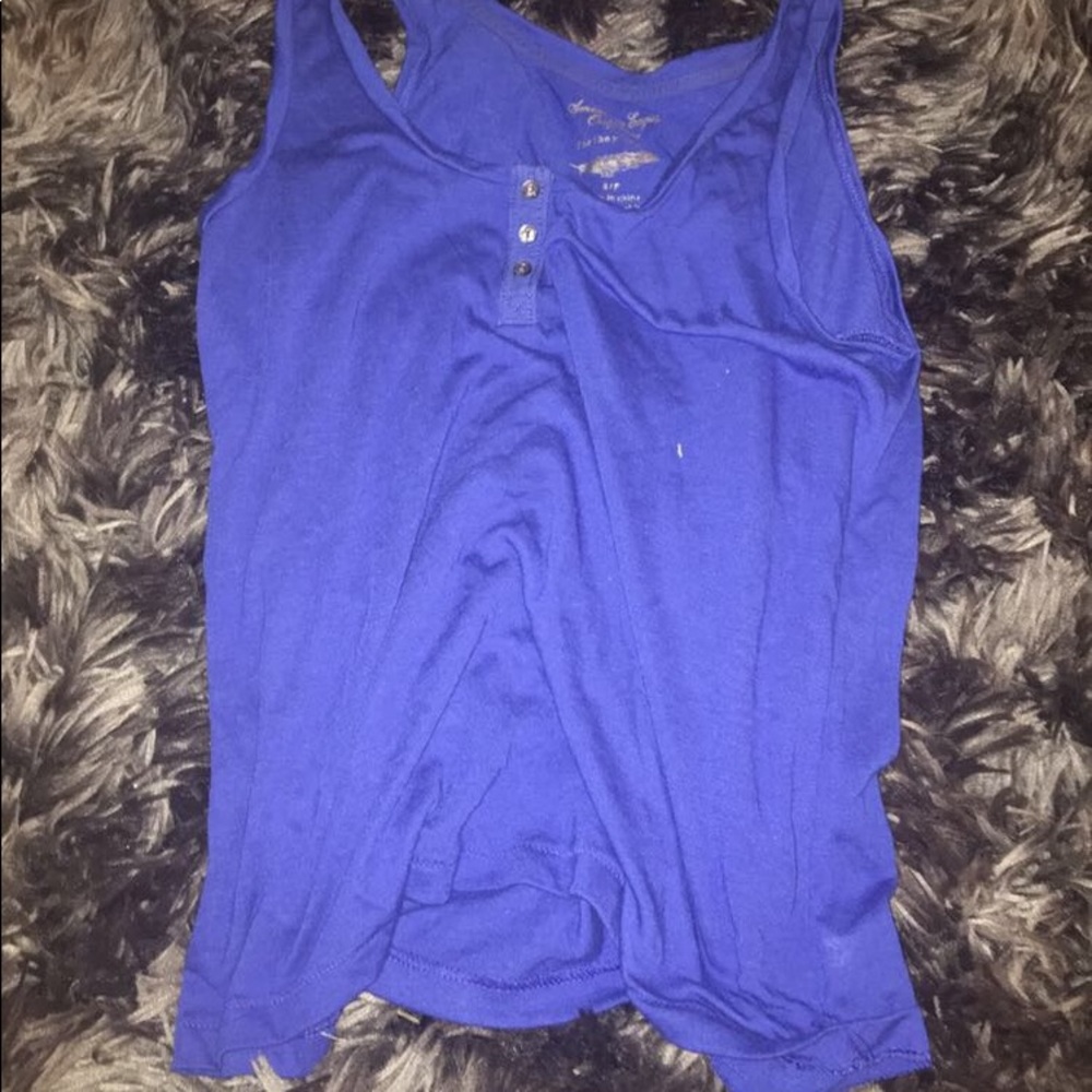 Blue tang top